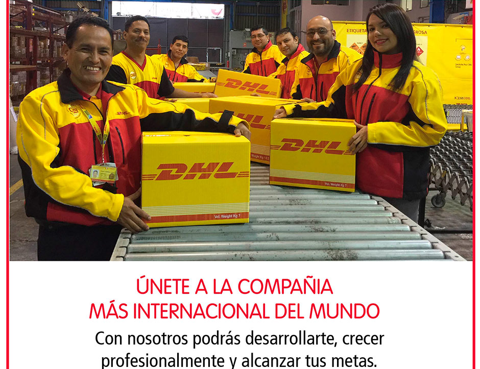 Trabajar en DHL EXPRESS PERU S.A.C. Empleos en DHL EXPRESS PERU S.A.C